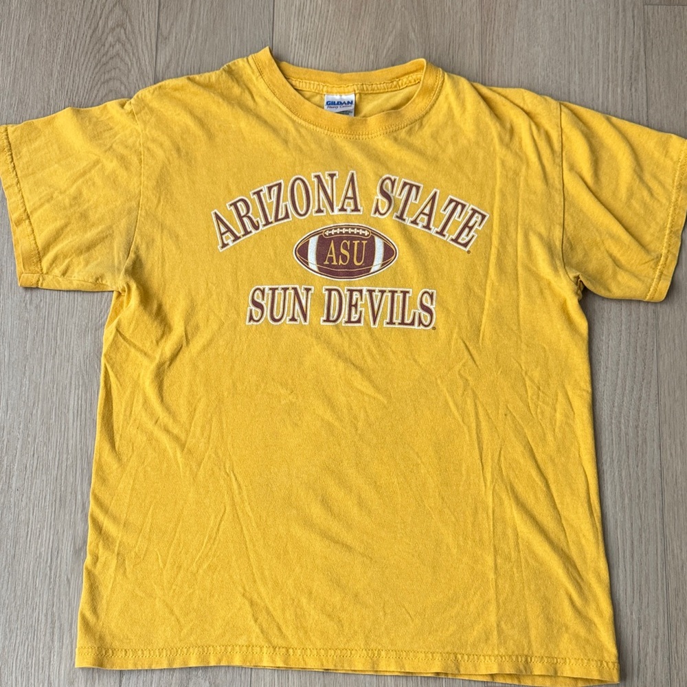 Gildan Yellow Arizona State Sun Devils Men's Shirt